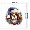 Christmas Dog-11CT Stamped Cross Stitch 40*40cm/15.75*15.75in