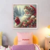 Santa Claus-11CT Stamped Cross Stitch 45*45cm/17.72*17.72in tapestrymarket
