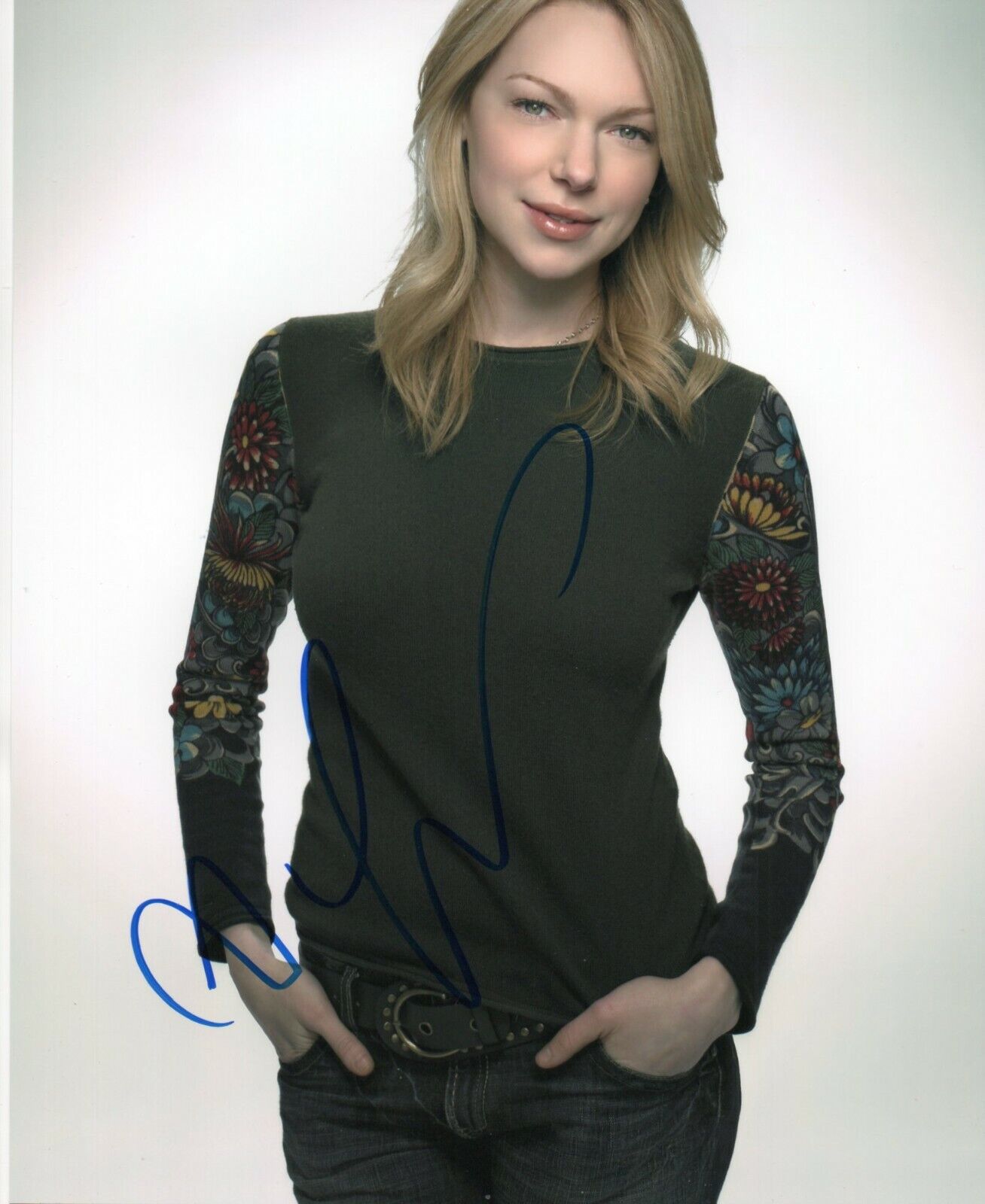 Autographed Laura Prepon signed 8 x 10 Photo Poster painting Really Nice