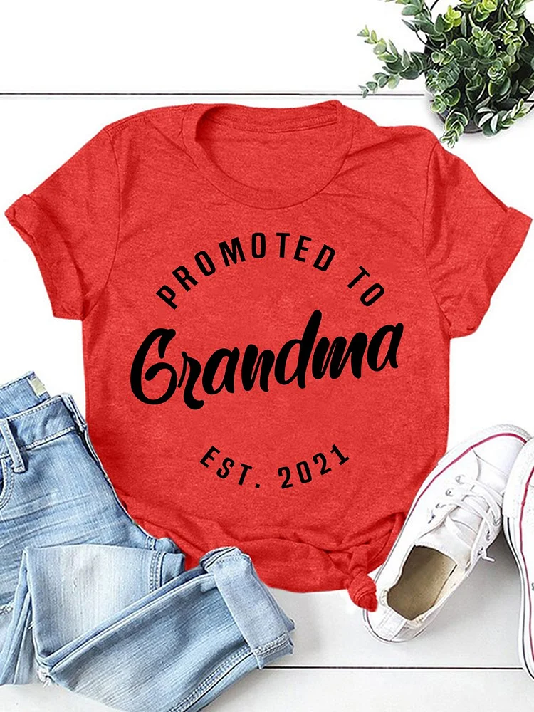 Bestdealfriday Promoted To Grandma Women's T-Shirt 11876944