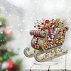 DIY Christmas Sleigh Diamond Painting Acrylic Desktop Ornaments