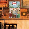 (Multi Style) esso tigre de p&eacute;trole - Panneaux en &eacute;tain m&eacute;tallique(30*40cm)