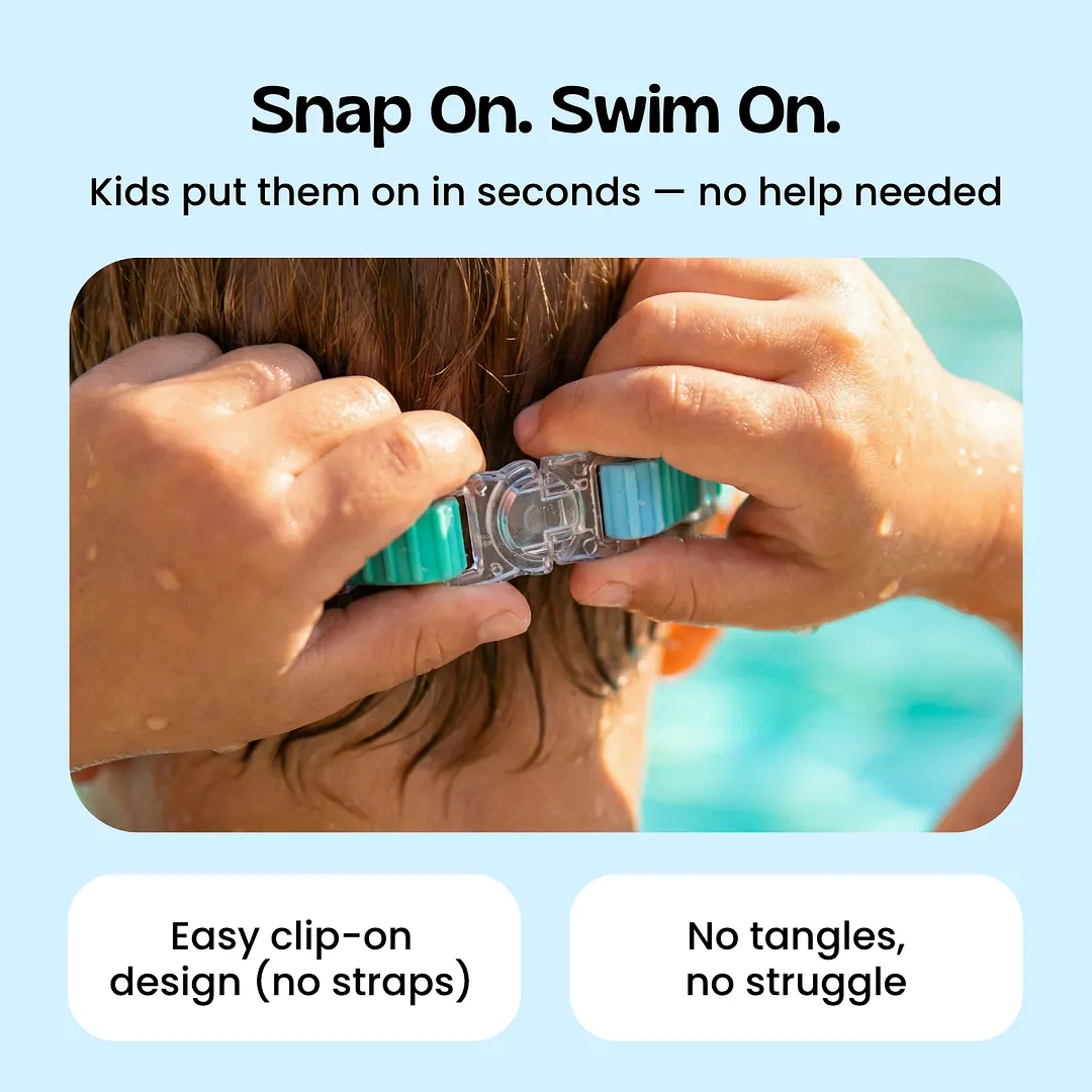 TibaToes&trade; Clip-On Swim Goggles