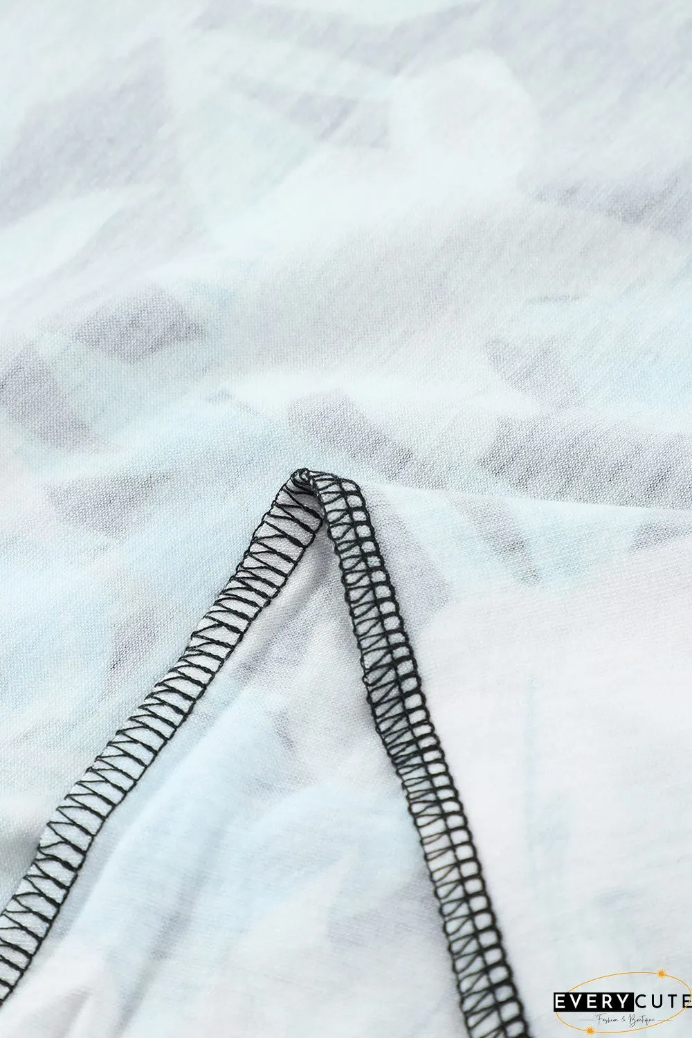 Print Spaghetti Strap Wide Leg Jumpsuit