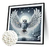 Diamond Painting-DIY Crystal Rhinestone Owl