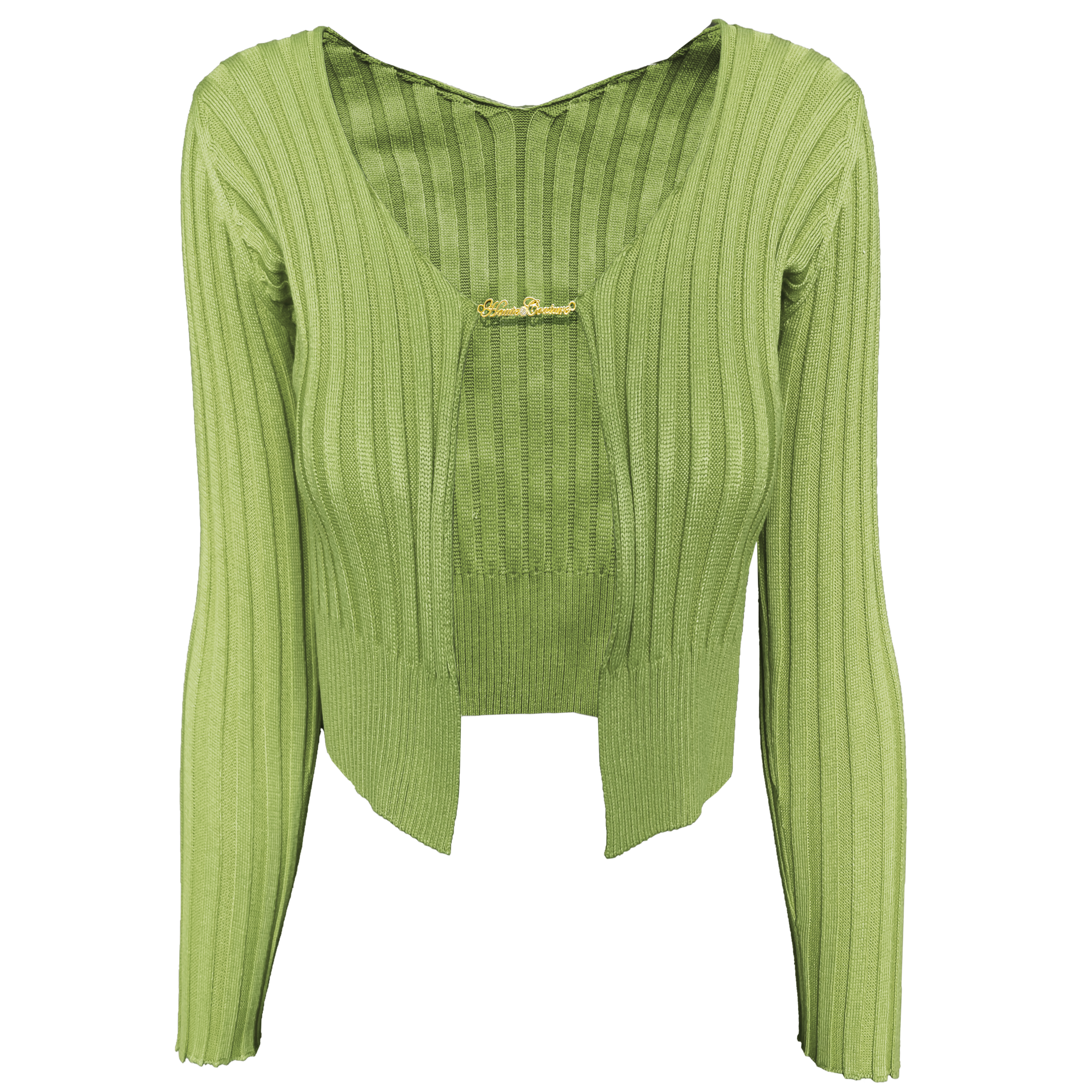Ootddress Sexy Knitted Long Sleeve Cardigan Sweaters for Women Casual Shirts Ladies Ribbed Knit Cropped Tops Pullovers Femme 2025