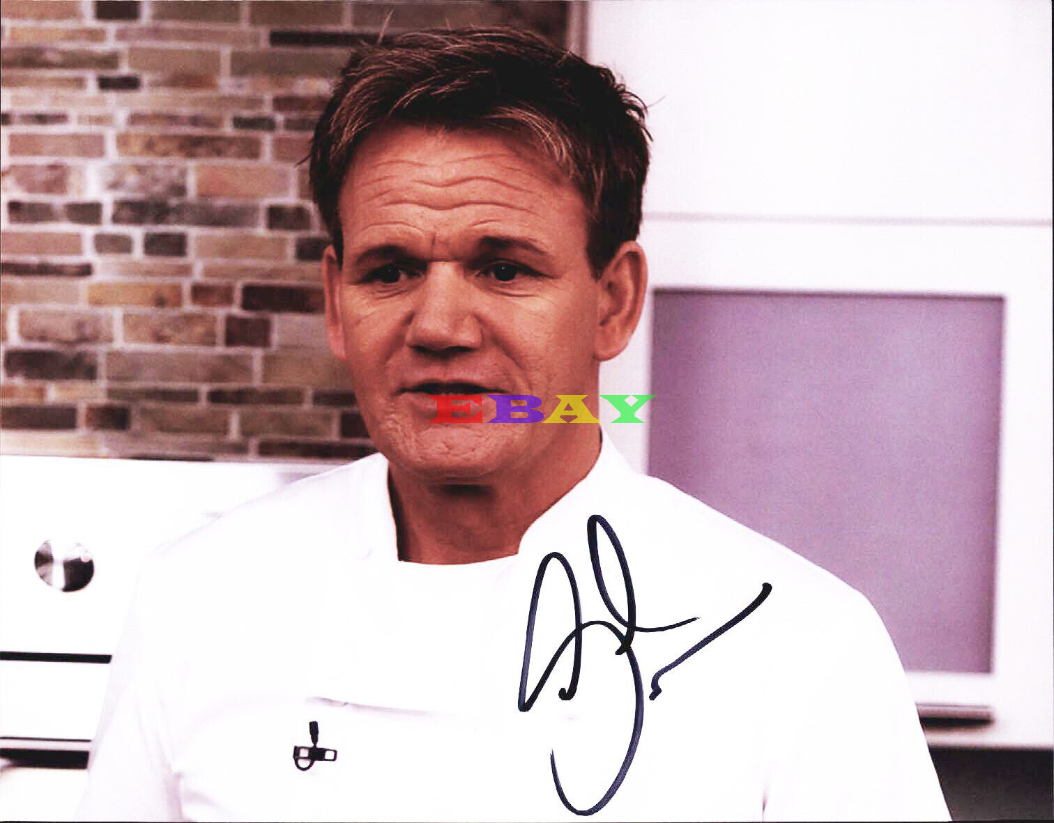 Gordan Ramsey Autographed Signed 8x10 Photo Poster painting Reprint