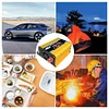Dual LCD Digital Display Power Inverter Modified Sine Wave Car Charger Converter