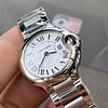 Ballon Bleu WSBB0067 Quartz 28mm Ladies Watch White Dial on SS Bracelet Super clone