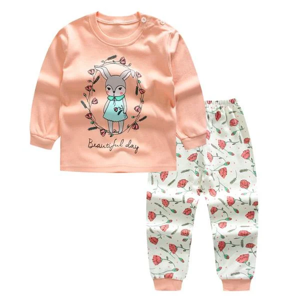 Baby Girls Long Sleeve T Shirt Pants Clothes