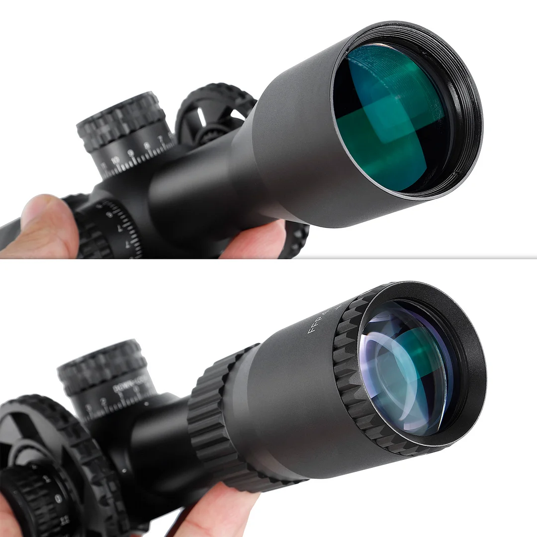 ohhunt® FFP 4-14X40 SFIR First Focal Plane 11 Level Red Illuminator Side Parallax Tactical FFP Scope 