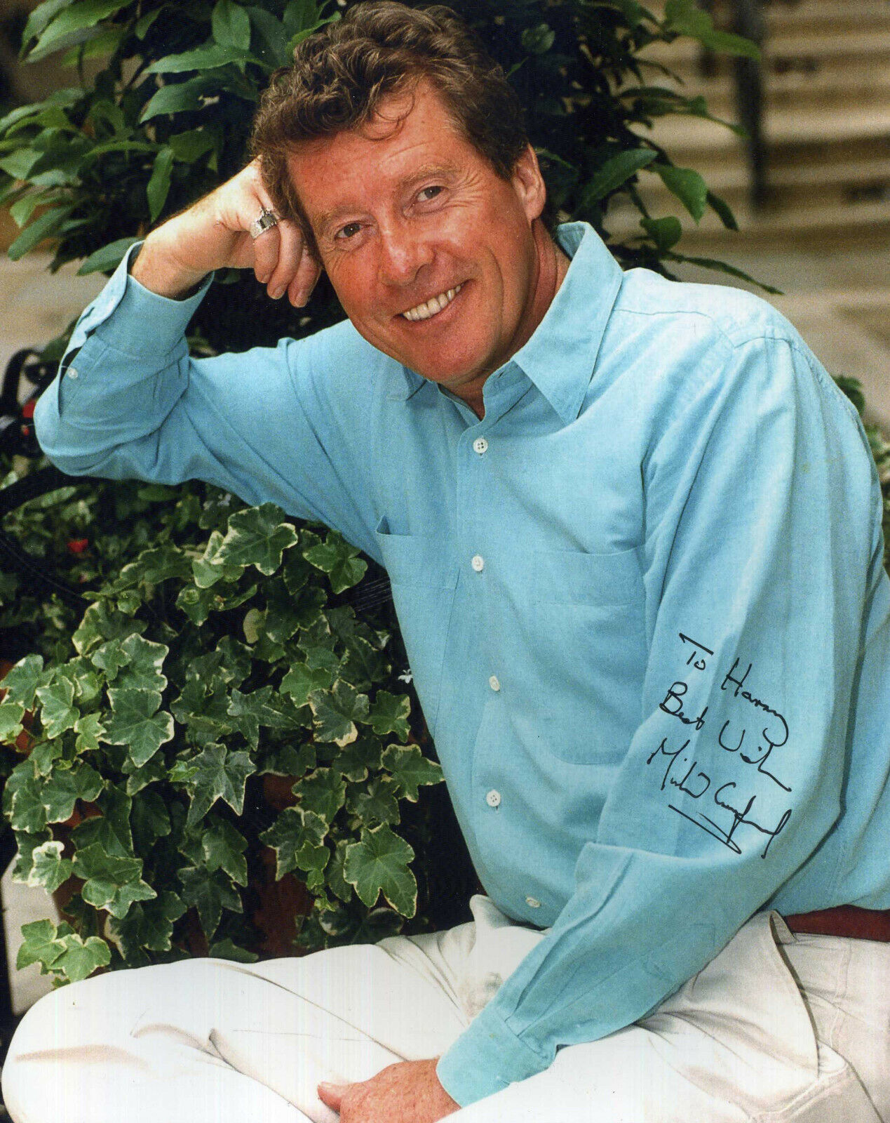 MICHAEL CRAWFORD Signed Photo Poster paintinggraph - TV / Stage Actor FRANK SPENCER - preprint