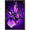 Heart shaped butterfly | Full Diamond Painting Kits