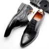 Mens High Quality Derby Dress Shoes