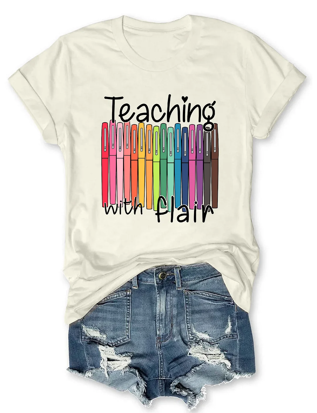 Teaching With Flair T-Shirt