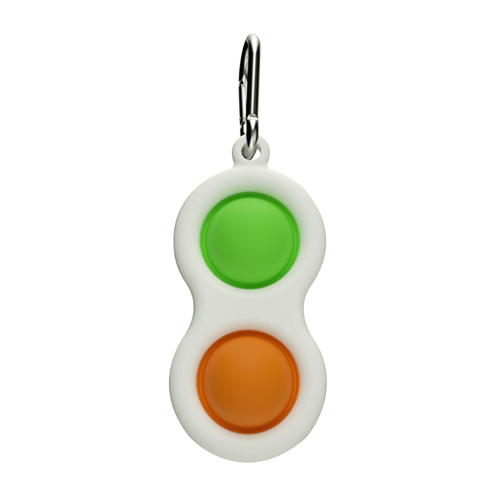 

Green Orange Keychain - Pop It Fidget Toy, 501 Original