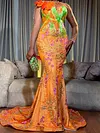 Asoebi Plus Size Elegant  Evening Dress-24