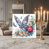 Framed Diamond Painting - Special Shaped - Butterfly (25x25cm)