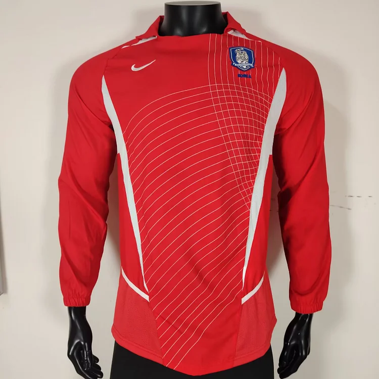 2002 South Korea Home Long Sleeve