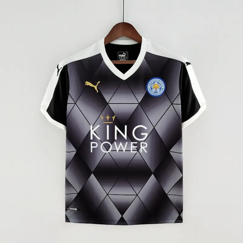 Retro 2015-16 Leicester City Soccer Jersey Away