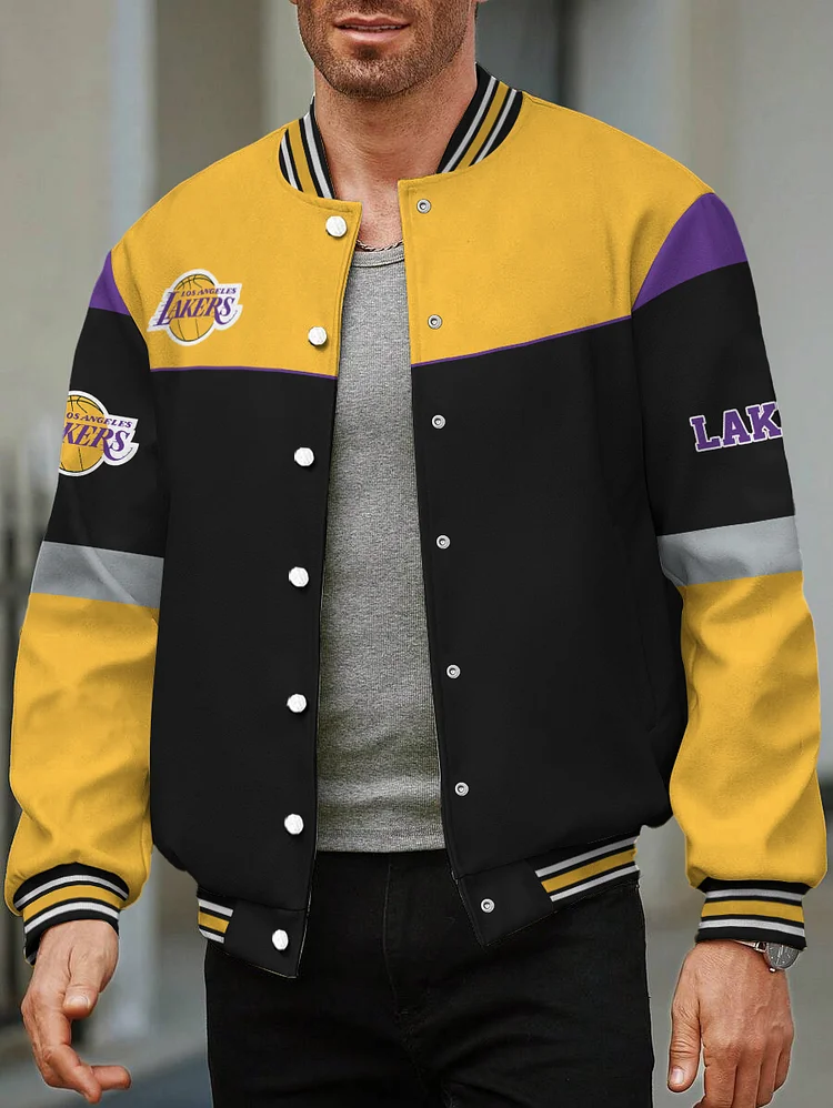 Los Angeles Lakers Limited Edition Full-Snap Casual Jacket