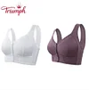 Oddychający damski biustonosz Triumph Plus Size zapinany z przodu [Kup 1, otrzymasz 2 gratis]