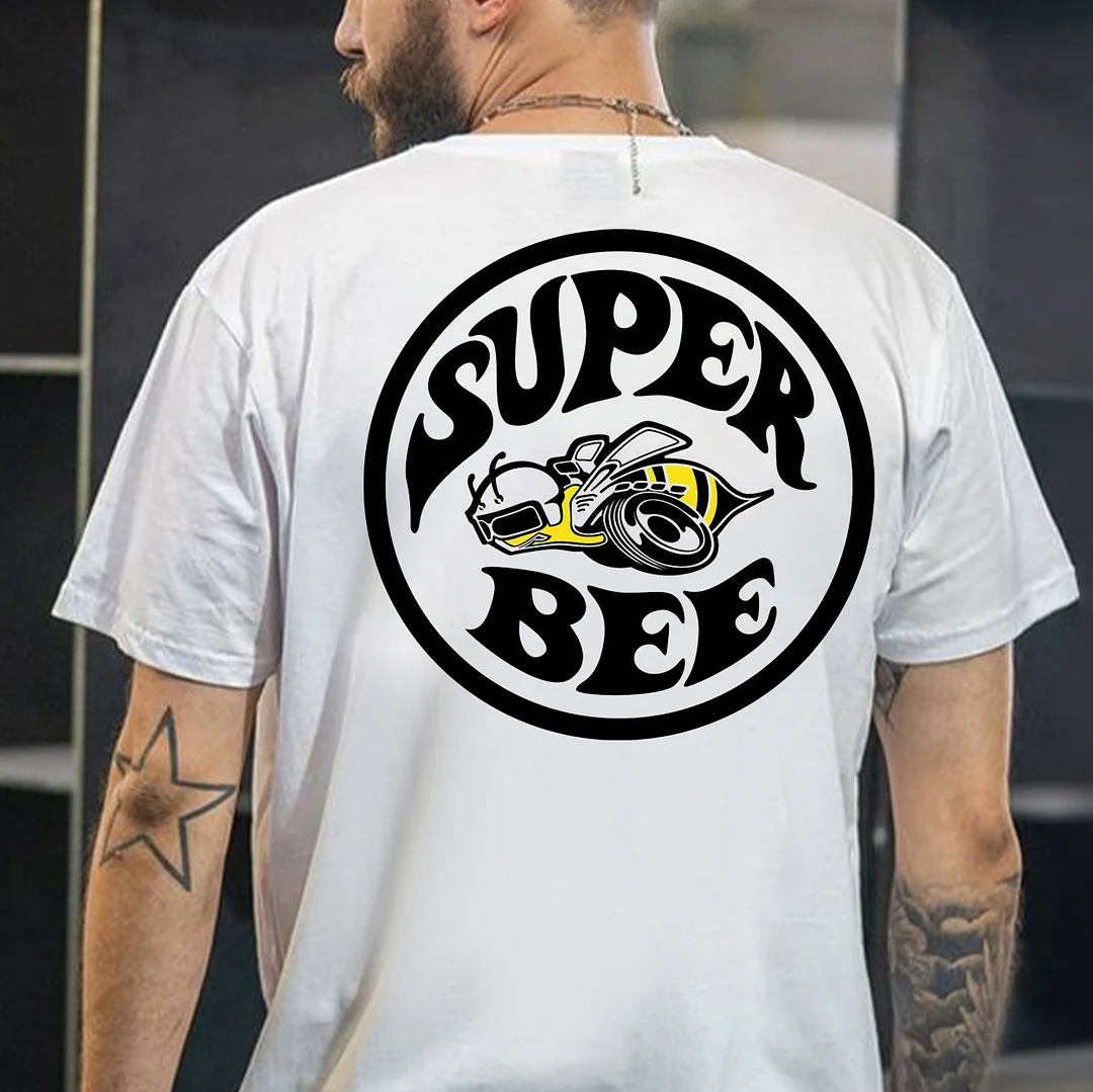 SUPER BEE Print Men's T-shirt