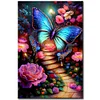 Butterfly Flower- Full Round/Square Diamond Painting(40*60CM)