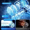 Portable Handheld Personal Turbo Fan USB Rechargeable Cooling Fan 100 Gear Speed