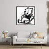Winnie The Pooh Silhouette-11CT Stamped Cross Stitch 40*40cm tapestrymarket