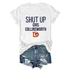 Shut Up Collinsworth Denver Broncos Tee