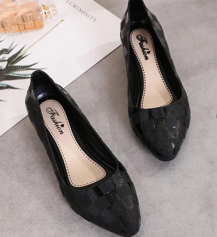 Fashion Water Shoes,Women Rain Boots,Household Kitchen Wearing Jelly Galosh,Antiskid Rubber Shoe,Blue,Purple,Black,Dropshipping