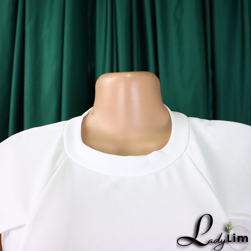 Ladies Africa Summer Elegant Short Sleeve Bodycon Dress