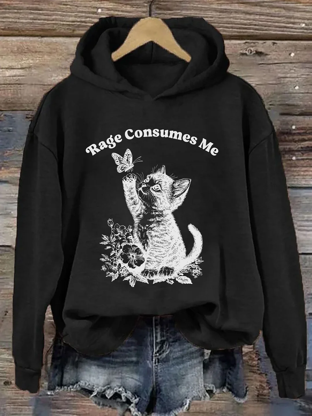 Rage Consumes Me Hoodie