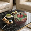 Diamond Painting Snack Box Kit Art Decor Round Snack Box Handmade Art Decoration