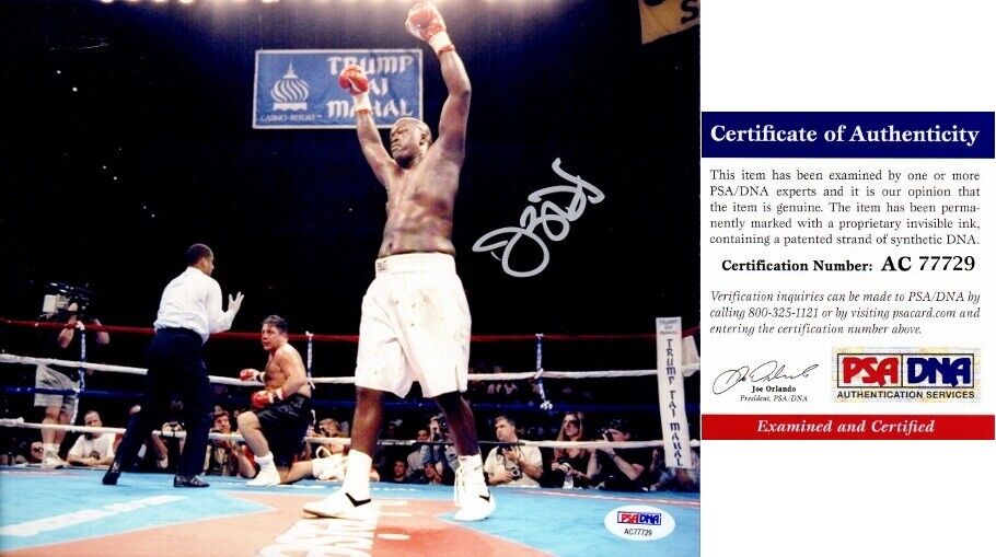 James Buster Douglas Signed - Autographed 8x10 inch Photo Poster painting w/ PSA/DNA COA