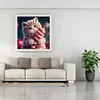 Diamond Painting -DIY Round Drill Cat