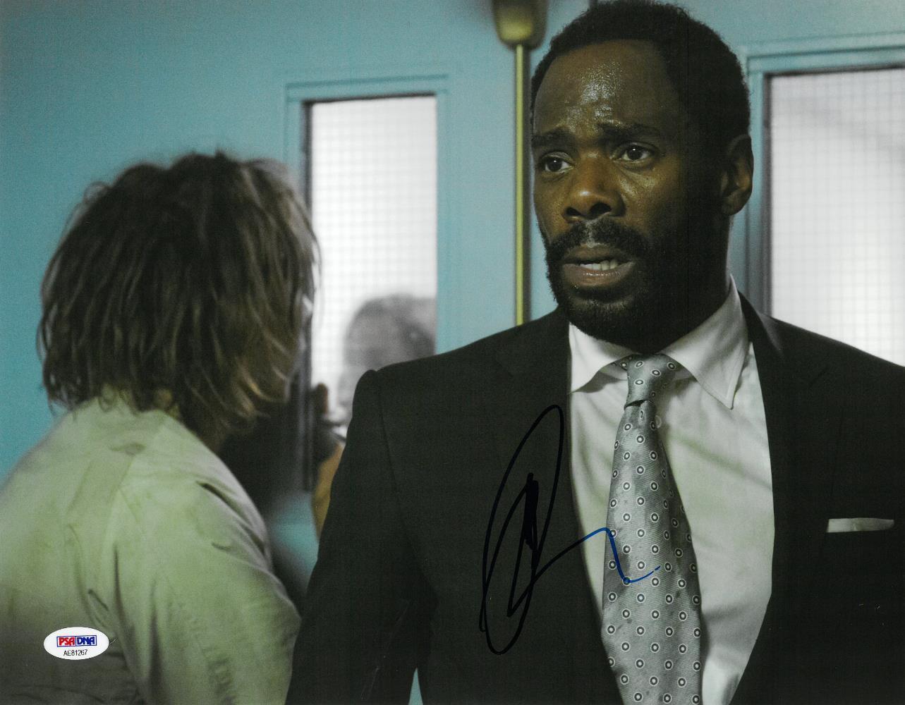 Colman Domingo Signed Fear The Walking Dead Auto 11x14 Photo Poster painting PSA/DNA #AE81267