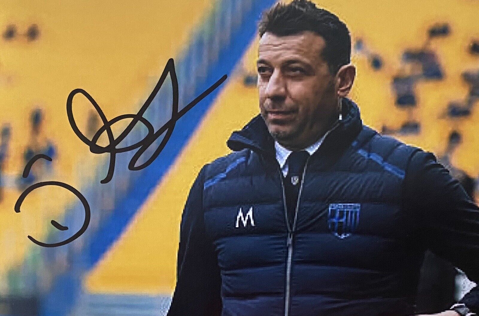 Roberto D'Aversa Hand Signed Parma 6X4 Photo Poster painting