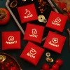 6PCS Creative CNY Red Packet Envelope