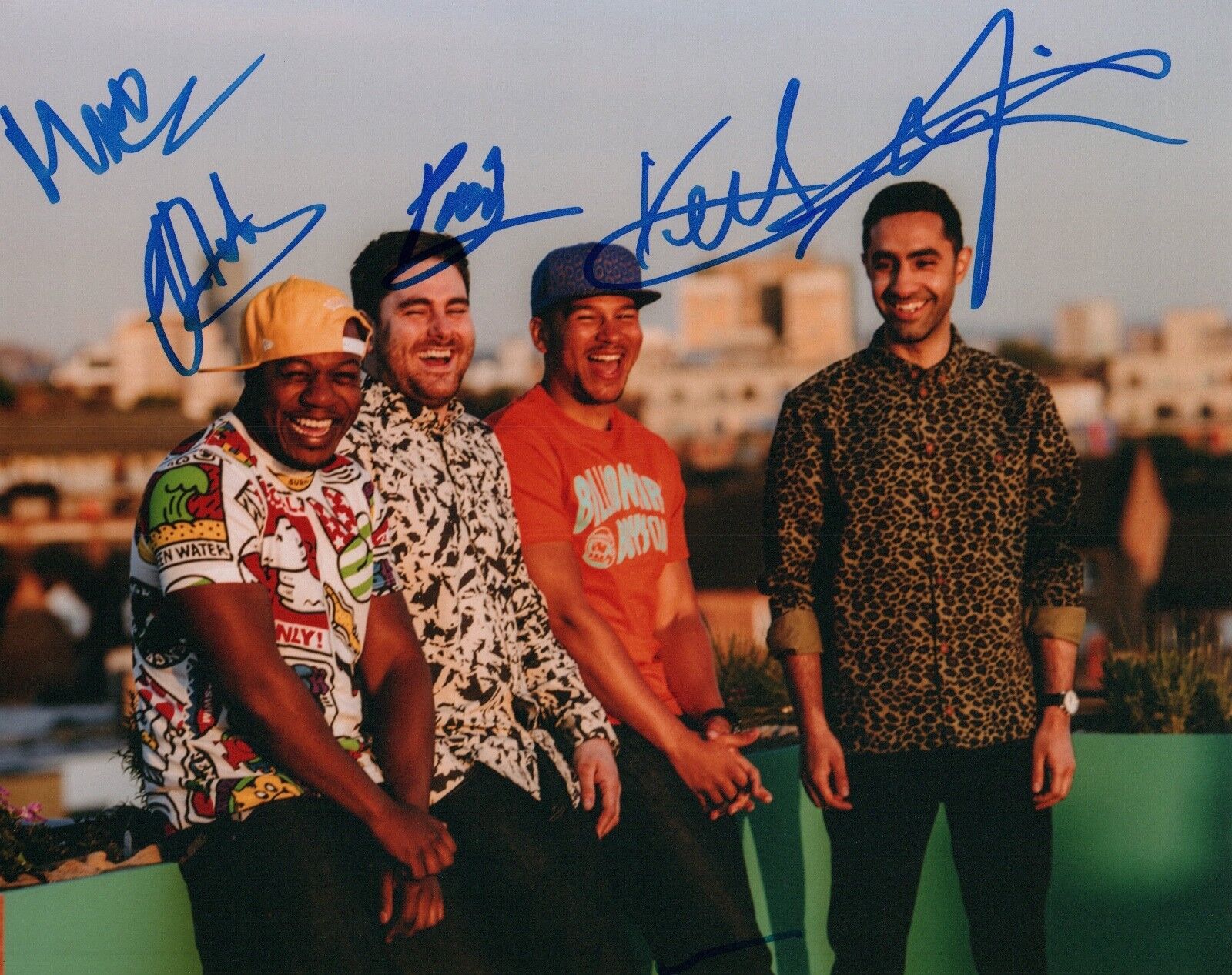 RUDIMENTAL Signed Autographed 8x10 Photo Poster painting Full Band COA VD