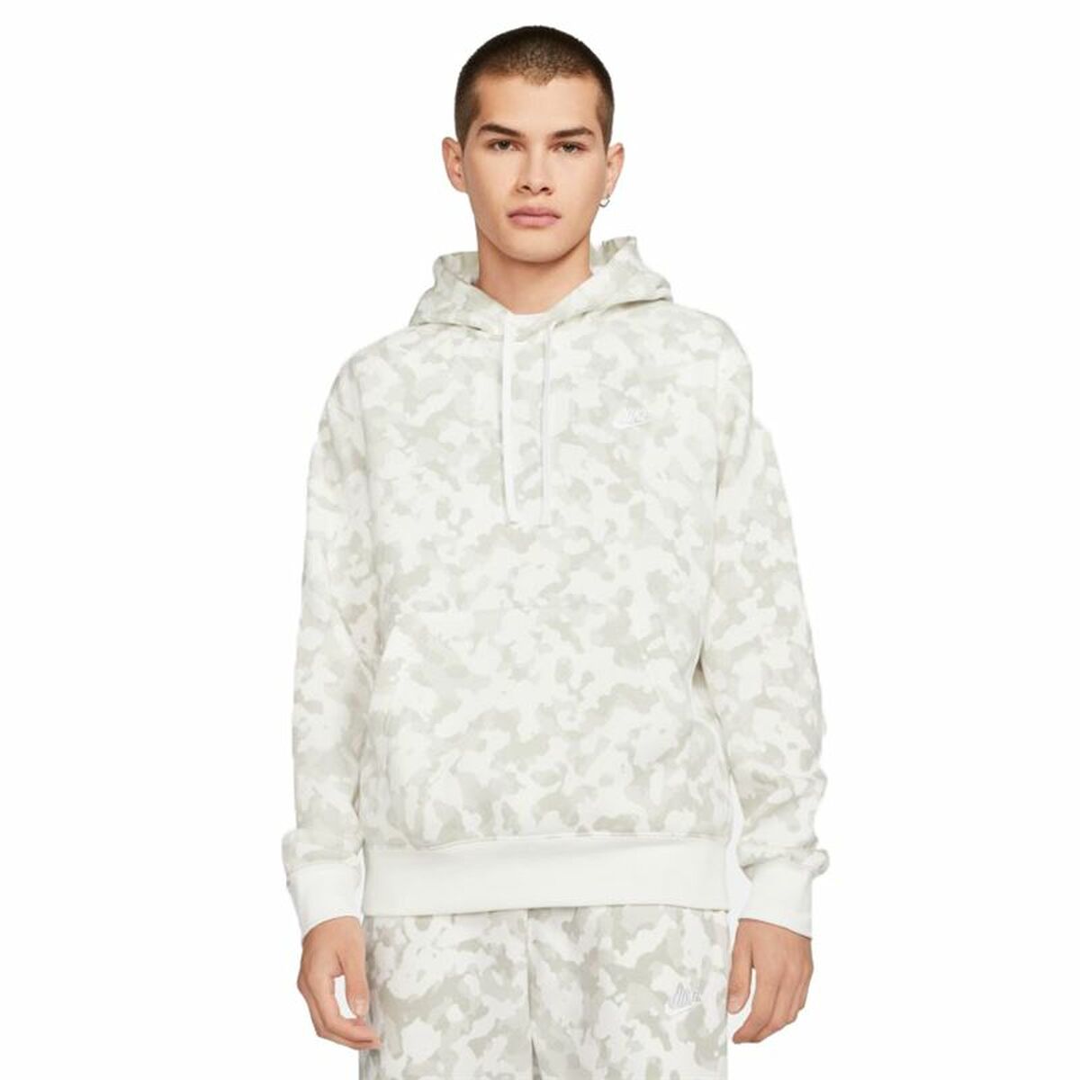 Men&rsquo;s Hoodie Sportswear Club Nike White