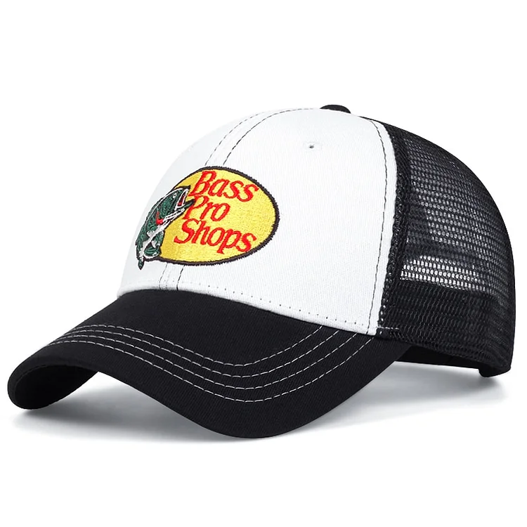 Bass Pro Shops Baseball Cap Cotton Embroidery Women Man Mesh Hats