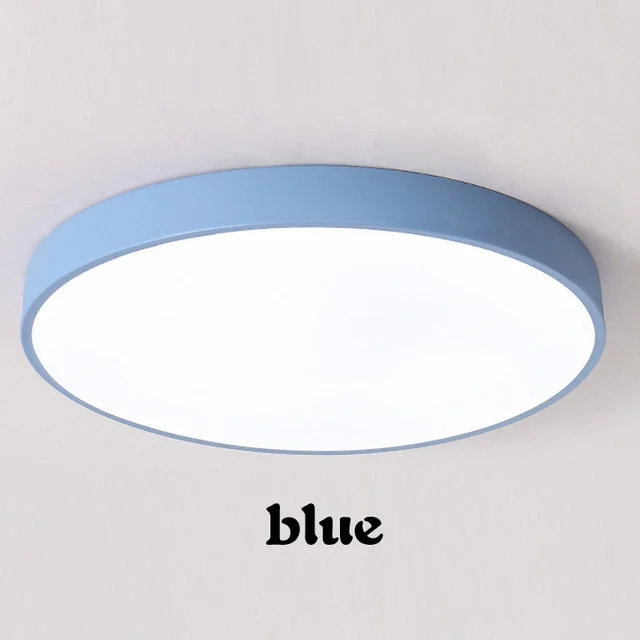 LED Ceiling Light Modern Lamp Living Room Lighting Fixture Bedroom Kitchen Surface Mount Flush Panel Remote Control