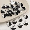 Cool Silver Black Alloy Pendants DIY Fashion Accessories