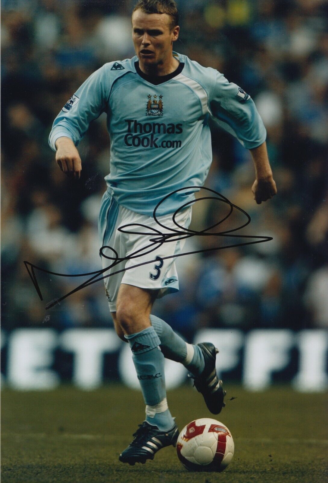 Michael Ball Hand Signed 12x8 Photo Poster painting - Manchester City Autograph.