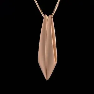 pornhint Pornhint TWEENZ XRM / Modern Unisex Stainless Steel Pendant With 2MM Rounded Box Chain