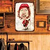 AC/DC - Panneaux en &eacute;tain m&eacute;tallique(20*30cm/30*40cm) - Musique