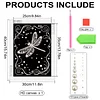 Diamond Painting-DIY Special Shaped Drill Pearl Painting Dragonfly(30x40cm)