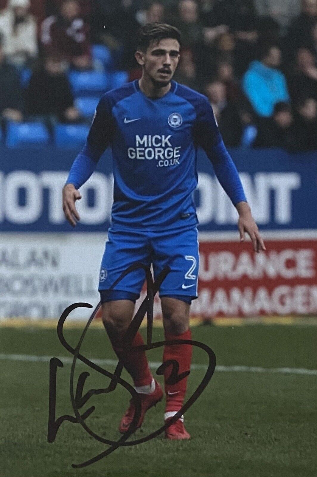 Liam Shephard Genuine Hand Signed Peterborough United 6X4 Photo Poster painting